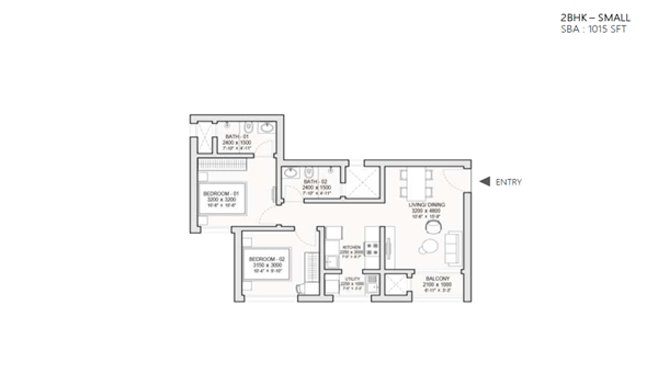 Sobha World City Floor Plan