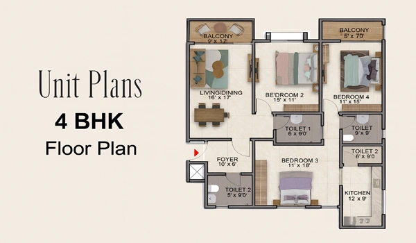 Sobha World City Floor Plan