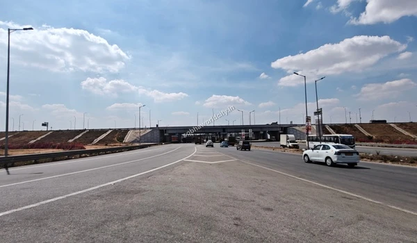 The strategic underpass serving as a key transit point for residents of Sobha World City.